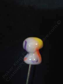 Marbled Mushroom Plant Pot Poker, CustomPokersAndMore