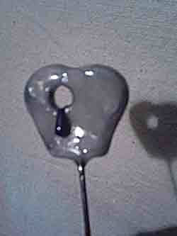 Purple Heart Poker, Dripping hole, Custompokersandmore
