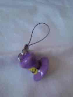 Smiley Face Hatters Hat Cell Phone Tag, lanyard, leash, CustomPokersAndMore