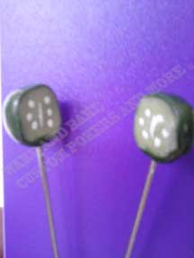 Pair of lime, Drink Stirrers, appetizer Spikes, Cake Testers, CustomPokersAndMore