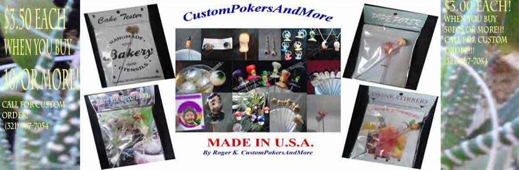 CustomPokersAndMore, Roger K., CustomPokerKing321, PokerKing321 Store Banner