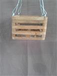 Wooden Slatted Basket
